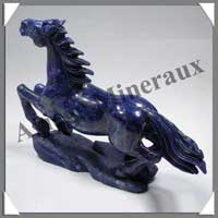 CHEVAL - LAPIS LAZULI - 170 mm - 540 grammes -  C001