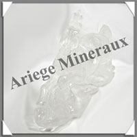 CHEVAL - CRISTAL de ROCHE - 195x130x60 mm - 820 grammes - A003