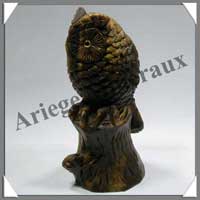 CHOUETTE - OEIL DE TIGRE - 125 mm - 530 grammes - A001