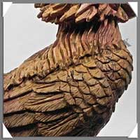 COQ - JASPE PAYSAGE - 230x165x70 mm - 2180 grammes - A001