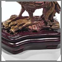 COQ - JASPE PAYSAGE - 230x165x70 mm - 2180 grammes - A001