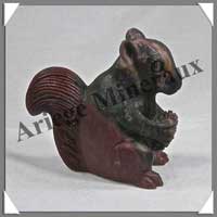 ECUREUIL - JASPE OCEAN - 70x65x40 mm - 170 grammes -  A001