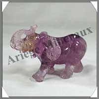 ELEPHANT - AMETRINE - 90x35x30 mm - 135 grammes - A001