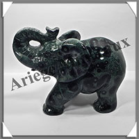 ELEPHANT - JASPE KAMBAMBA - 170x110x75 mm - 1 630 grammes - A001