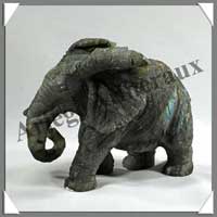 ELEPHANT - LABRADORITE - 120 mm - 640 grammes - A001