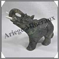 ELEPHANT - LABRADORITE - 110x75x50 mm - 180 grammes - A003