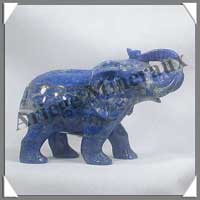 ELEPHANT - LAPIS LAZULI - 110 mm - 350 grammes - C001