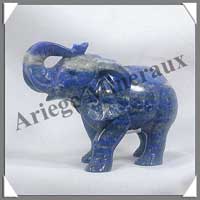 ELEPHANT - LAPIS LAZULI - 110 mm - 350 grammes - C001