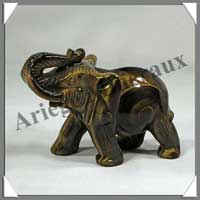 ELEPHANT - OEIL DE TIGRE - 110 mm - 260 grammes - C001