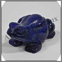 GRENOUILLE - LAPIS LAZULI - 50x35x23 mm - 62 grammes - A001