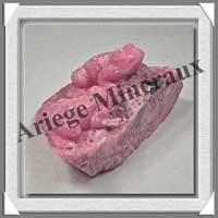 GRENOUILLES (Couple) - RHODOCHROSITE - 115x65x50 mm - 380 grammes - A001