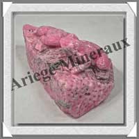 GRENOUILLES (Couple) - RHODOCHROSITE - 115x65x50 mm - 380 grammes - A001