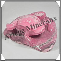 GRENOUILLE - RHODOCHROSITE - 60x45x45 mm - 180 grammes - A003