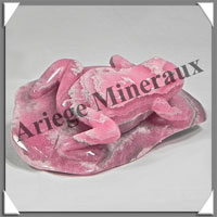 GRENOUILLE - RHODOCHROSITE - 60x45x45 mm - 180 grammes - A003