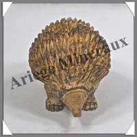 HERISSON - JASPE du KALAHARI - 50x40x35 mm - 80 grammes - A001
