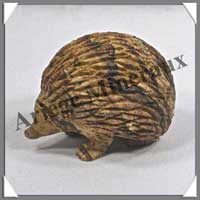 HERISSON - JASPE du KALAHARI - 50x40x35 mm - 80 grammes - A001