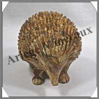 HERISSON - JASPE du KALAHARI - 75x65x60 mm - 290 grammes - A002