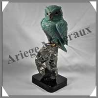 HIBOU - AVENTURINE - 260x100x100 mm - 2940 gammesr - A002