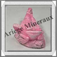 IGUANE - RHODOCHROSITE - 95x50x35 mm - 205 grammes - A001
