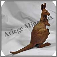 KANGOUROU - JASPE PAYSAGE - 175x160x50 mm - 480 grammes - A001