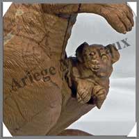 KANGOUROU - JASPE PAYSAGE - 175x160x50 mm - 480 grammes - A001