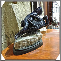 LEZARDS (Couple) - LAPIS LAZULI - 250x190x120  mm - 3 020 grammes - A001