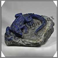 LEZARD - LAPIS LAZULI - 85x80x35 mm - 250 grammes - A002