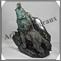 LOUP - LABRADORITE Extra - 240x190x60 mm - 2 700 grammes - A001