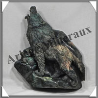 LOUP - LABRADORITE Extra - 240x190x60 mm - 2 700 grammes - A001