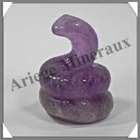 NAJA - AMETHYSTE LAVANDE - 55x35x35 mm - 65 grammes - A001