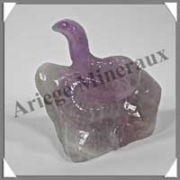 NAJA - AMETHYSTE LAVANDE - 80x70x40 mm - 145 grammes - A002