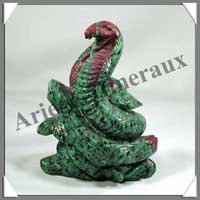 NAJA - ZOIZITE RUBIS - 130 mm - 860 grammes - A001