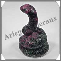 NAJA - ZOIZITE RUBIS - 80x45x45 mm - 175 grammes - A002