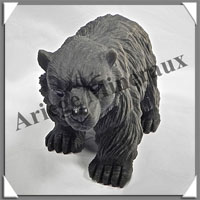 OURS - OBSIDIENNE DOREE - 190x115x85 mm - 1 400 grammes - A002
