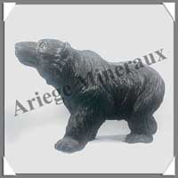 OURS - ONYX NOIR - 250 mm - 1 850 grammes - C001