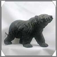 OURS - ONYX NOIR - 250 mm - 1 850 grammes - C001