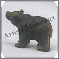 OURS - OEIL DE TIGRE - 55 mm - 50 grammes - C001