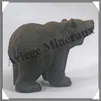 OURS - OEIL DE TIGRE - 65 mm - 85 grammes - C002