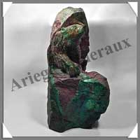 OURS (Couple) - TURQUOISE - 260x125x115 mm - 7 650 grammes - A001