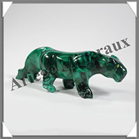 PANTHERE - MALACHITE - 100x35x20  mm - 93 grammes - B001