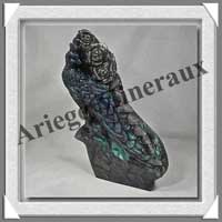PAON - LABRADORITE - 250x120x30 mm - 1 500 grammes - A003