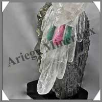 PERROQUET - CRISTAL de ROCHE - 420x200x180 mm - 8 150 grammes - A001