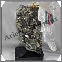 PERROQUET - CRISTAL de ROCHE - 420x200x180 mm - 8 150 grammes - A001