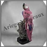 PERROQUET - RHODONITE  - 340x150x150 mm - 6700 grammes - A001