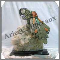 PERROQUET - SERPENTINE - 530 mm - 27 500 grammes - A001