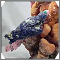 PERRUCHES (Trio) - SODALITE - 340x300x260 mm - 5 800 grammes - A001