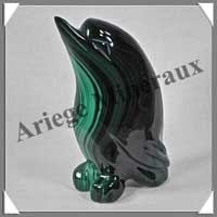 PINGOUIN - MALACHITE - 85x45x25 mm - 211 grammes - P001