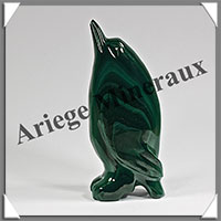 PINGOUIN - MALACHITE - 95x40x25 mm - 203 grammes - P002