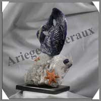 POISSON - SODALITE - 280x145x80 mm - 2300 grammes - P001