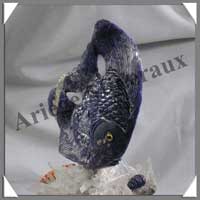 POISSON - SODALITE - 280x145x80 mm - 2300 grammes - P001